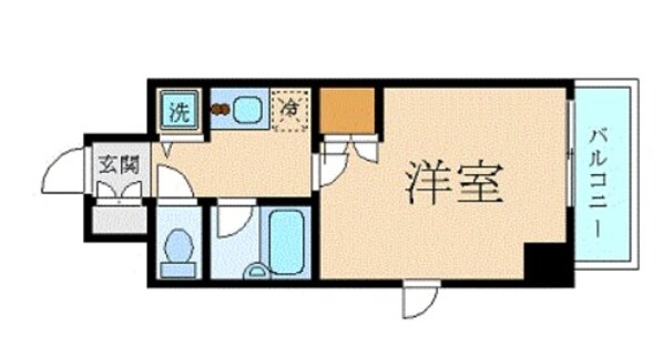 大崎駅 徒歩4分 2階の物件間取画像